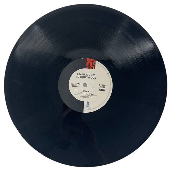 Frankie Goes To Hollywood Relax 12" Vinyl Record Island/ZTT 45 RPM 1983 Stereo - Picture 4 of 5